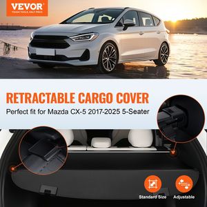 Copertura Cargo Retrattile Impermeabile Anti-UV per Mazda CX-5 2017-2025 a 5 Posti - Protezione di Sicurezza per Mazda CX-5 - Product Image 2