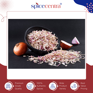 Huge Selling Certified Quality Authentic Natural Taste 100% Pure Raw Dried Top-Grade Pink Onion Flakes Cooking Use Spicecentra - Product Image 2