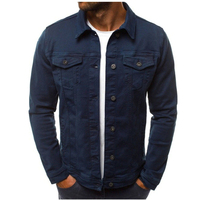 Chaqueta Bomber de Mezclilla a Rayas Estilo Y2K para Hombre, Impermeable, Transpirable, Ecológica, Estilo Casual Hip Hop Urbano (100% Algodón)