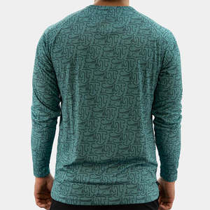 Maillot de pêche anti-UV de haute qualité à séchage rapide, vêtements de pêche à manches longues, impression sublimée personnalisée, UPF50+, chemises de pêche - Product Image 6