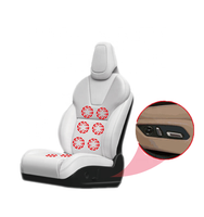 Neue AKEE Massage-Autositzmotoren, elektrische und manuelle 8-Wege-Positionseinstellung, luxuriöser Komfort, eingebaute Kits, 1 Jahr Garantie