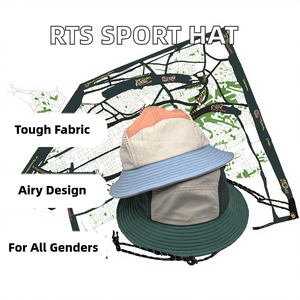 Sombrero de Pescador Unisex Estilo Urbano Ajustable, Estampado Digital Multicolor, Patrón Sólido, 100% Algodón, Casual, para Primavera/Verano - Product Image 4