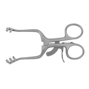 เครื่องมือผ่าตัดแบบมือถือ Weitlaner Self Retaining Retractor ขนาด 4 1/2 นิ้ว ปลายทู่ 2x3 ฟัน ทำจากสแตนเลส - Product Image 1