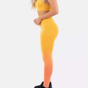 Nouveaux shorts de yoga et de fitness pour femmes, taille haute, sans coutures, respirants, effet galbant fessier, pour le sport - Product Image 3