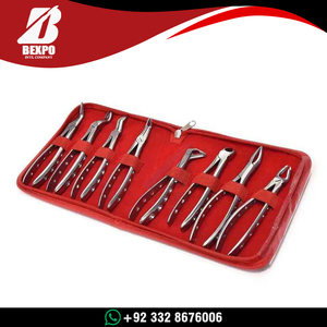 Juego de 8 Piezas de Fórceps para Extracción Dental Mínimamente Invasiva, Instrumentos Quirúrgicos Dentales de Bexpo International - Product Image 4