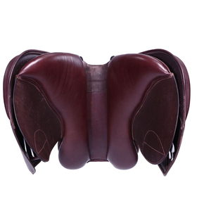 Selle de dressage en cuir véritable, style anglais, logo personnalisé, haute qualité, confortable pour les chevaux - Product Image 3