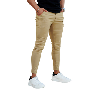 Pantalones de Vestir para Hombre, Corte Slim, Ligeros, de Secado Rápido, Estilo Business, Moda Masculina - Product Image 1