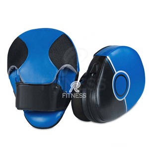 RC Fitness Wear OEM <b>Focus</b> <b>Pads</b> Premium Leather Durable Boxing Training Mitts Hook and Loop Wrist Support - Product Image 3