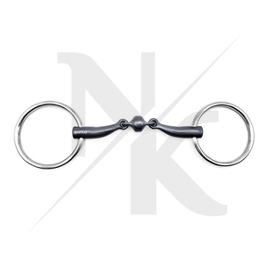Fabricante de Bocados para Caballos, Bocado de Titanio con Anillo Suelto, Diseño Personalizado, Bocado de Eslabones Franceses, Proveedor OEM de Equipos Ecuestres, Pakistán - Product Image 3