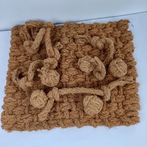 Tapis pour chien en fibre de coco, couleur unie, durable, fait main, accessoire pour animaux de compagnie, utilisable toute l'année, fabriqué au Vietnam - Product Image 6