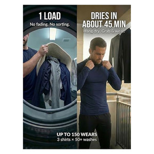 Sudadera con Capucha de Pesca para Hombre con Protección Solar y Máscara Facial UPF 50+, Camisa de Trabajo de Compresión de Manga Larga de Secado Rápido para Construcción - Product Image 5