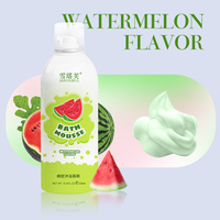 Offre Spéciale OEM 200ML Spray en mousse corporelle pour enfants Liquide hydratant rafraîchissant à base de plantes et de niacamide avec un arôme de lait pour enfants