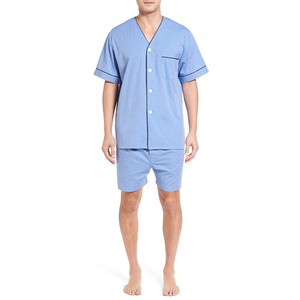 Ensemble de pyjama d'hiver 2026 100 % coton pour homme – Haut à manches longues boutonné et pantalon respirant – Vêtements de nuit confortables 2026 - Product Image 6