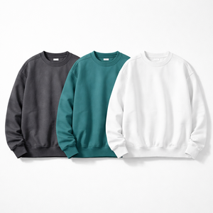 เสื้อสเวตเชิ้ตทรงหลวมแบบขายส่งสำหรับผู้ค้าปลีก - บริการ OEM สำหรับการสั่งผลิตแบบกำหนดแบรนด์เองสำหรับการสั่งซื้อแบบขายส่ง - Product Image 5
