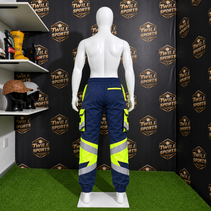 Construction Mining Reflective Hot Sale 100% Polyester <b>Orange</b> High Visibility Waterproof <b>Hi</b> <b>Vis</b> Work Pants - Product Image 5