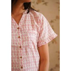 Conjunto de Pijama Paradise para Mujer con Diadema, Ropa de Dormir Cómoda para Diversión y Relajación - Product Image 4