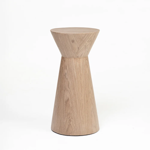 Handcrafted Wooden End <b>Table</b>, Rustic <b>Side</b> <b>Table</b> for Living Room, Bedroom Accent Furniture - Product Image 3