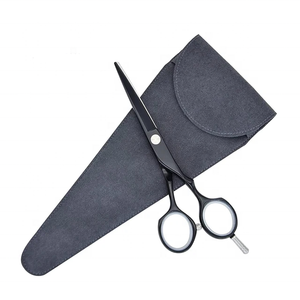 Ciseaux de coiffure professionnels pour salon, 6,6 pouces, en acier inoxydable, ciseaux de barbier extra-affûtés, Tegra chirurgical, 28 dents, poignée en caoutchouc - Product Image 5