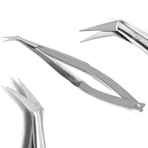 Ciseaux angulaires Noyes 4,72 pouces en acier inoxydable de haute qualité – Fournisseur en gros d'instruments chirurgicaux dentaires et orthodontiques - Product Image 1