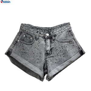 Overoles de Mezclilla con Pedrería para Mujer de BOBBIN INDUSTRIES, Nuevos, Modernos, Retro, Casuales, Suaves, Transpirables, Ecológicos y de Secado Rápido - Product Image 4