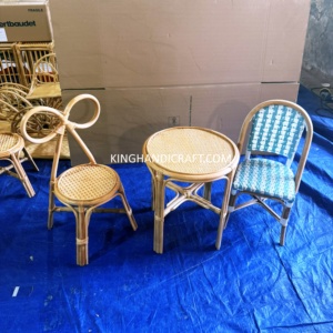 Sillas Infantiles de Mimbre Hechas a Mano de Lujo para Fiestas, Asientos Ecológicos para Niños, Cumpleaños - Product Image 4