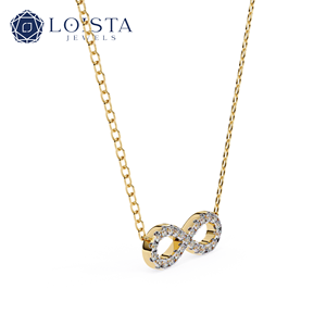 Pendentif Diamant CVD Détachable Starsgem Certifié IGI Or 18K 1ct DEF VVS Collier Solitaire Diamant - Product Image 2