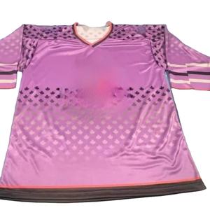 Maillot de hockey sur glace unisexe de haute qualité personnalisable avec logo brodé ou imprimé sur toute la surface par sublimation - Product Image 1
