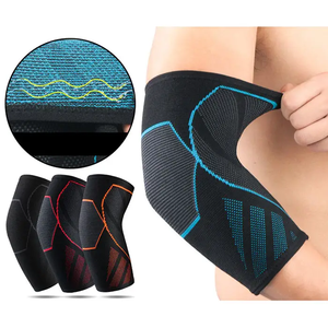 Mangas de compresión transpirables personalizadas al por mayor para ciclismo y tenis, protección profesional para codos, para hombres y mujeres - Product Image 6