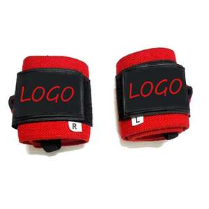 Bandes de poignet en polyester et coton de haute qualité, réglables, antidérapantes, flexibles, avec logo personnalisé, couleur personnalisée, design personnalisé, taille universelle - Product Image 1