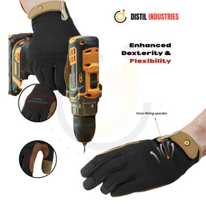 Guantes de Mecánico para Exteriores Cómodos, Duraderos y Multifuncionales para Uso en Invierno, Ajuste Ceñido para Mecánicos con Agarre de Flexibilidad Total - Product Image 1