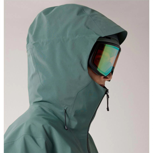 Chaqueta Cortavientos de Invierno para Hombre, Tela de Lona, Logotipo Frontal, con Capucha, Totalmente Personalizable, Antiarrugas, Transpirable - Product Image 6