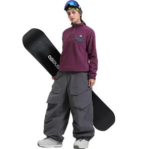 Pantalones de nieve con descuento en oferta, pantalones de esquí cargo baratos al por mayor para hombre y mujer, impermeables, transpirables, para clima frío. - Product Image 1