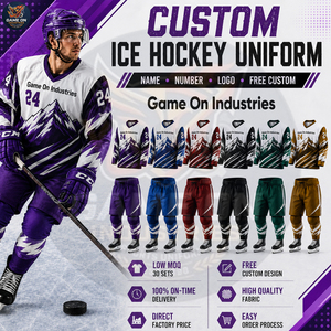 Good Quality Wholesale Rate Custom Sublimated Team Wear High Quality Full Set Sublimated OEM ODM Service Ice Hockey Uniform - Product Image 6