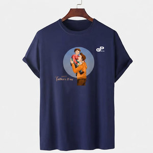 T-shirt pour la fête des pères avec citation amusante, coupe ajustable, tissu en coton doux et tenue décontractée pour tous les jours - Product Image 1