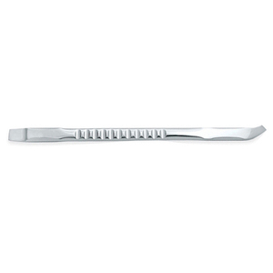 Stainless Steel Double Head Nail Cuticle Pushers Flat <b>Square</b> Tip With Grooved Handle <b>Mirror</b> Finish Reusable Cuticle Pushers - Product Image 2
