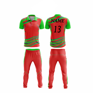 Meilleures ventes : Uniforme de cricket personnalisable pour hommes grandes tailles, imprimé, 100 % polyester, avec logo d'équipe et design sur mesure - Product Image 6