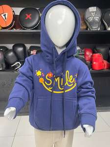 Ensembles de vêtements pour bébés unisexes personnalisés, doux et confortables, avec sweat à capuche en molleton doux à manches contrastées, ensemble sweat-shirt et pantalon de jogging pour enfants - Product Image 5