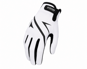 Gants de moto tout-terrain en polyester blanc premium pour l'hiver, respirants, antidérapants, de protection, unisexes - Product Image 1