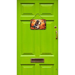 Multicolor NEW Basset Hound Wall Hanging Aluminum Metal <b>Door</b> <b>Door</b> <b>Sign</b> for Kitchen Bar <b>Bathroom</b>-Home Decor 8HX12W - Product Image 2