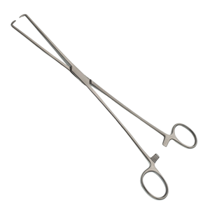 เครื่องมือจับยึดทางนรีเวชวิทยา Schroeder Tenaculum Forceps ขนาด 24 ซม. แบบตรง ทำจากเหล็กกล้าไร้สนิม เครื่องมือผ่าตัดที่มีความแม่นยำสูง - Product Image 1