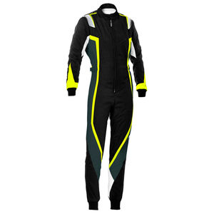 Combinaison de karting de sport automobile légère personnalisée, impression par sublimation, tissu polyester, couleurs résistantes à la décoloration, logo personnalisé, adultes - Product Image 2