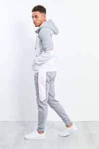 Nouveaux ensembles de survêtements décontractés en coton pour hommes, prix de gros, personnalisation OEM, sweats à capuche et pantalons de survêtement athleisure - Product Image 4