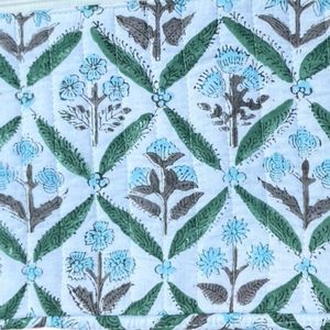 Housse d'ordinateur portable élégante et luxueuse en coton, 13 et 15 pouces, matelassée, multi-poches, fermeture éclair, imprimée à la main, respectueuse de la peau et écologique - Product Image 2