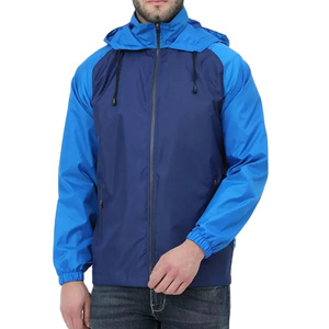 Custom Logo Men's Windbreaker <b>Jacket</b> Polyester Windproof <b>Lightweight</b> Outdoor Winter <b>Jacket</b> for Cycling <b>Running</b> Hiking 2026 - Product Image 1