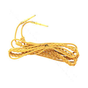 Unisex Custom-Made Camouflage Uniform <b>Accessories</b> US Ceremonial Gold Thread Aiguillettes <b>Braided</b> Personal Defense Equipment - Product Image 1