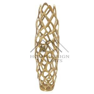 Jarrones de Aluminio para Decoración de Salón, Nuevo Diseño, Centros de Mesa para Bodas, Floreros - Product Image 1