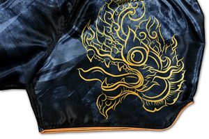 muay thai <b>shorts</b> satin fabric breathable lightweight custom design training <b>shorts</b> comfortable fit <b>men</b> women - Product Image 3