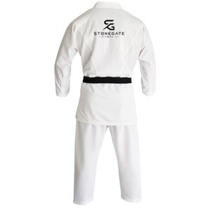 Uniforme de karaté respirant de haute qualité à faible MOQ pour hommes et jeunes, impression de logo personnalisée, tissu d'entraînement durable, service de marque privée - Product Image 5