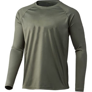 Camisa de Pesca Personalizada para Hombre, Protección UV, Manga Larga, Secado Rápido, Transpirable, Poliéster, Impresión por Sublimación, Ropa para Exteriores, OEM, ODM - Product Image 5