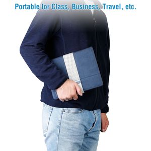 Custodia Protettiva Organizer per Tablet Business da 9.7 pollici con Supporto e Blocco Note per Bambini - Product Image 2